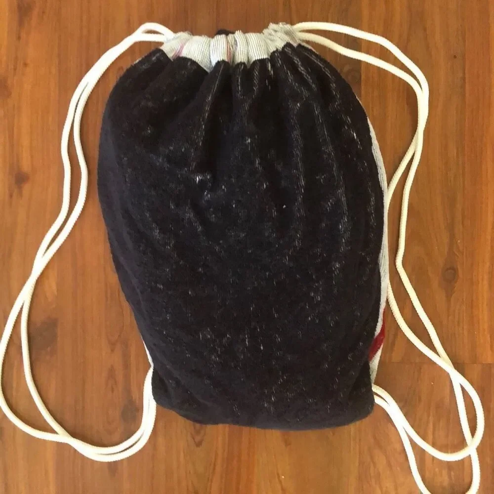 Hollister. Terry cloth, beach towel plus backpack ￼in one.